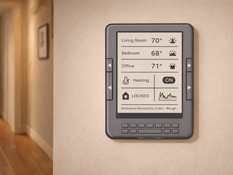 Smart home dashboard